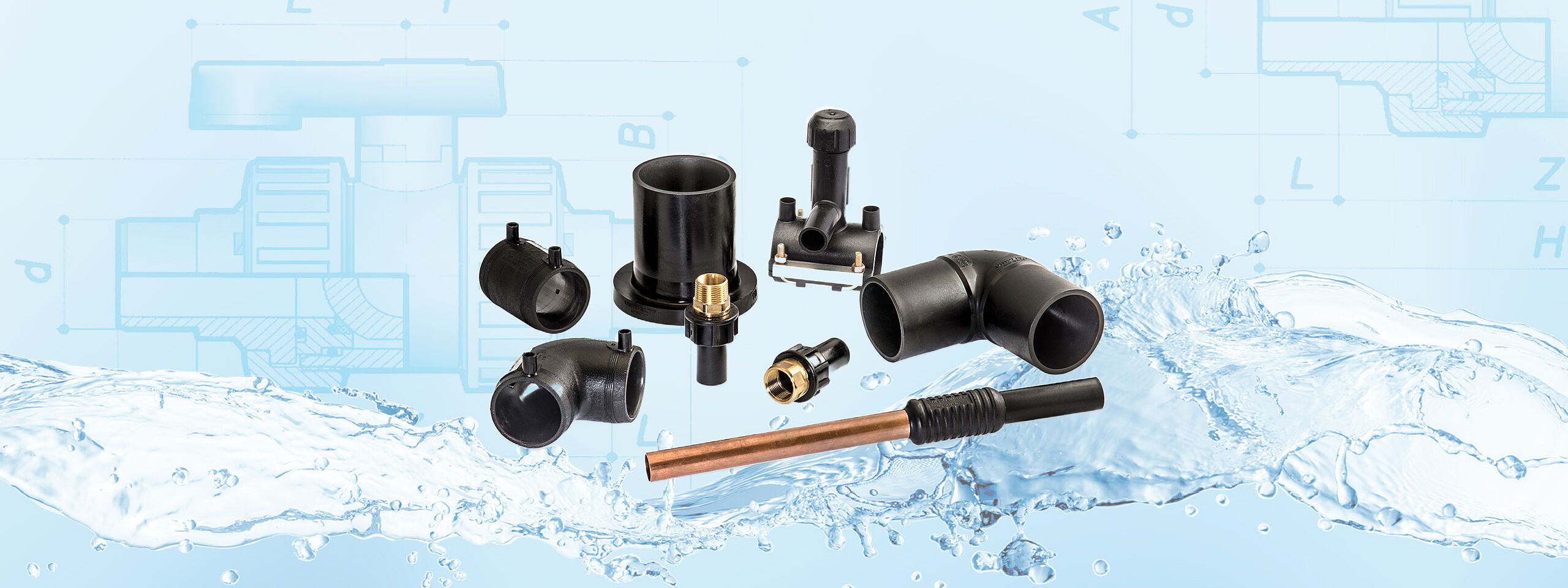 Unidelta Schweißfittings